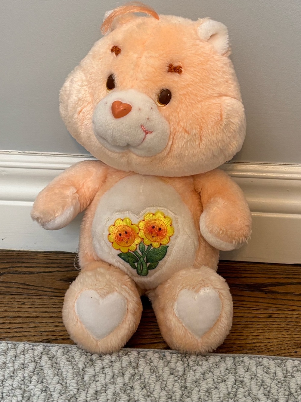 Vintage 1983 Care Bears Friend Bear 13" Plush |